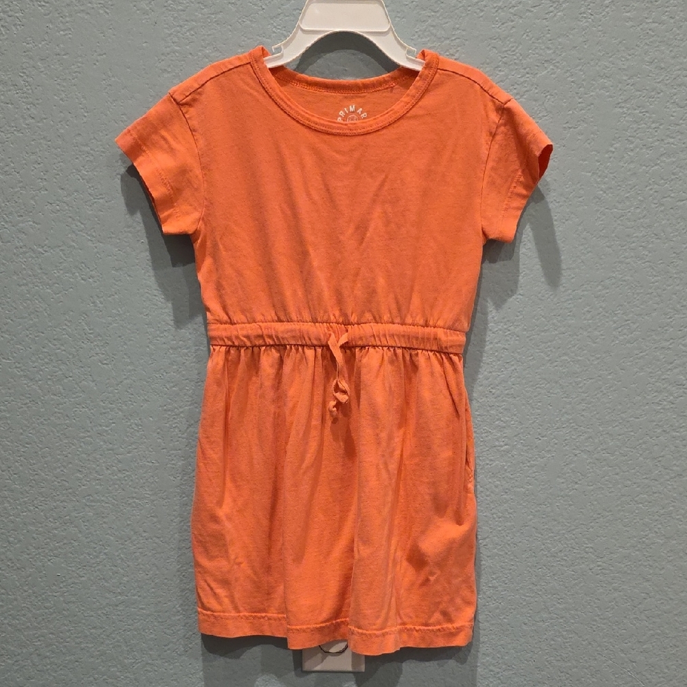 Primary Salmon Casual Kids Dress